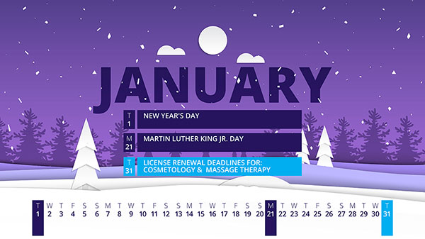January Desktop Wall Paper
